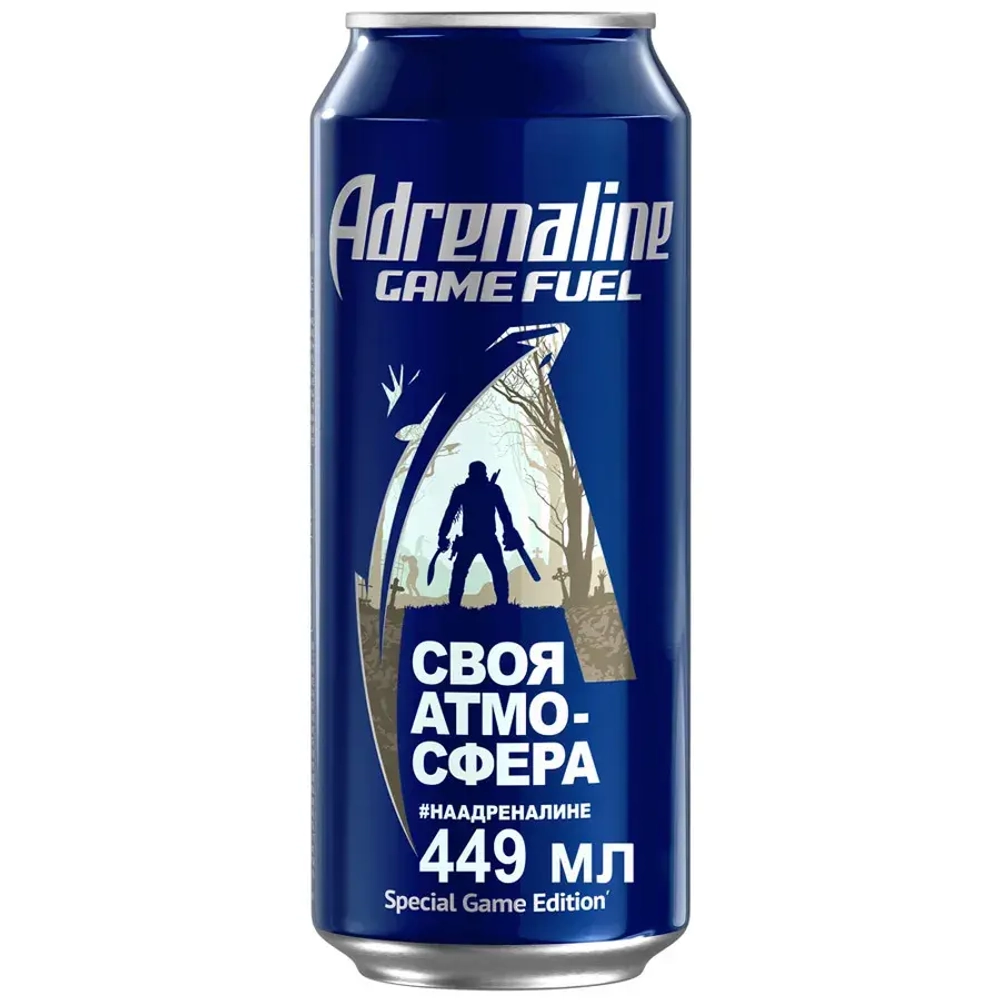 Адреналин Игровая Энергия 0,449 л. ж/б
