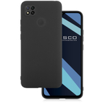 Чехол ROSCO для Xiaomi Redmi 9C оптом (арт. XM-R9C-COLOURFUL-BLACK)