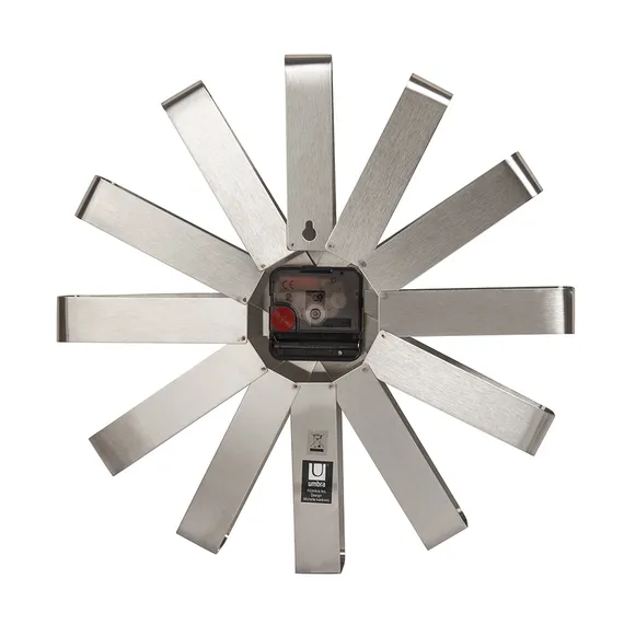 Часы настенные Ribbon Ø30 см сталь