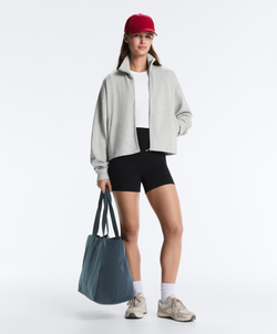 Oysho Куртка пике, серый меланж