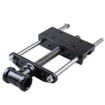 Винт для верст. тисков, с двумя направляющими, D24мм, 390/205мм