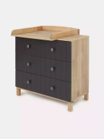 Комод RANT "BAMBOO" 84см 3 ящ. (арт.108) Moon Grey