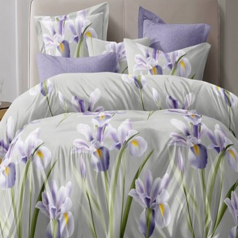 Комплект постельного белья &quot;О. IRIS&quot;, поплин, 100% хлопок, Россия.