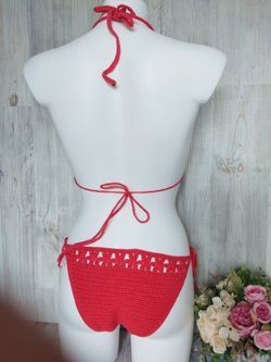 Купальник вязаный