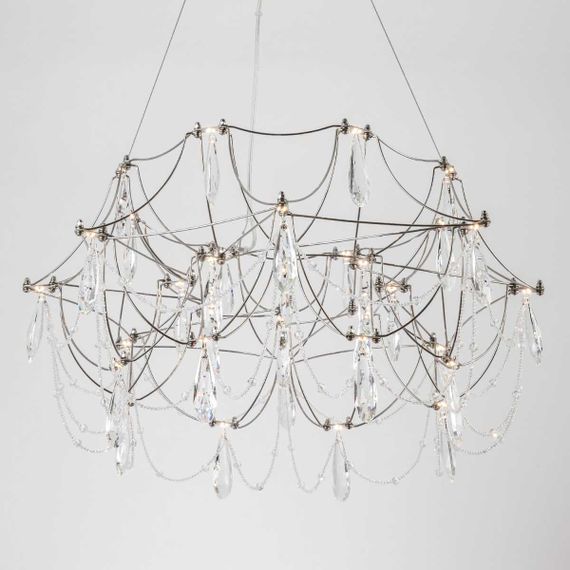 Подвесная светодиодная люстра Modelux Premium ML.5603.600P СН