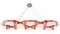 1074P/12C RED (1) Люстра #