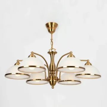 Люстра подвесная 6*Е27 CL403163 бронза Лугано Citilux