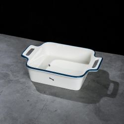 Блюдо прямоугольное 22*16,9 см h5,2 см 900 мл с ручками   P.L. Proff Cuisine [2]