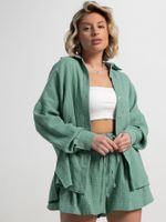 Костюм хлопковый Илария (оливковый) К15343-1М LT Collection