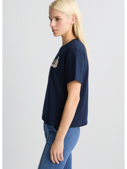 Футболка женская T-Shirt Ricamata LIU JO