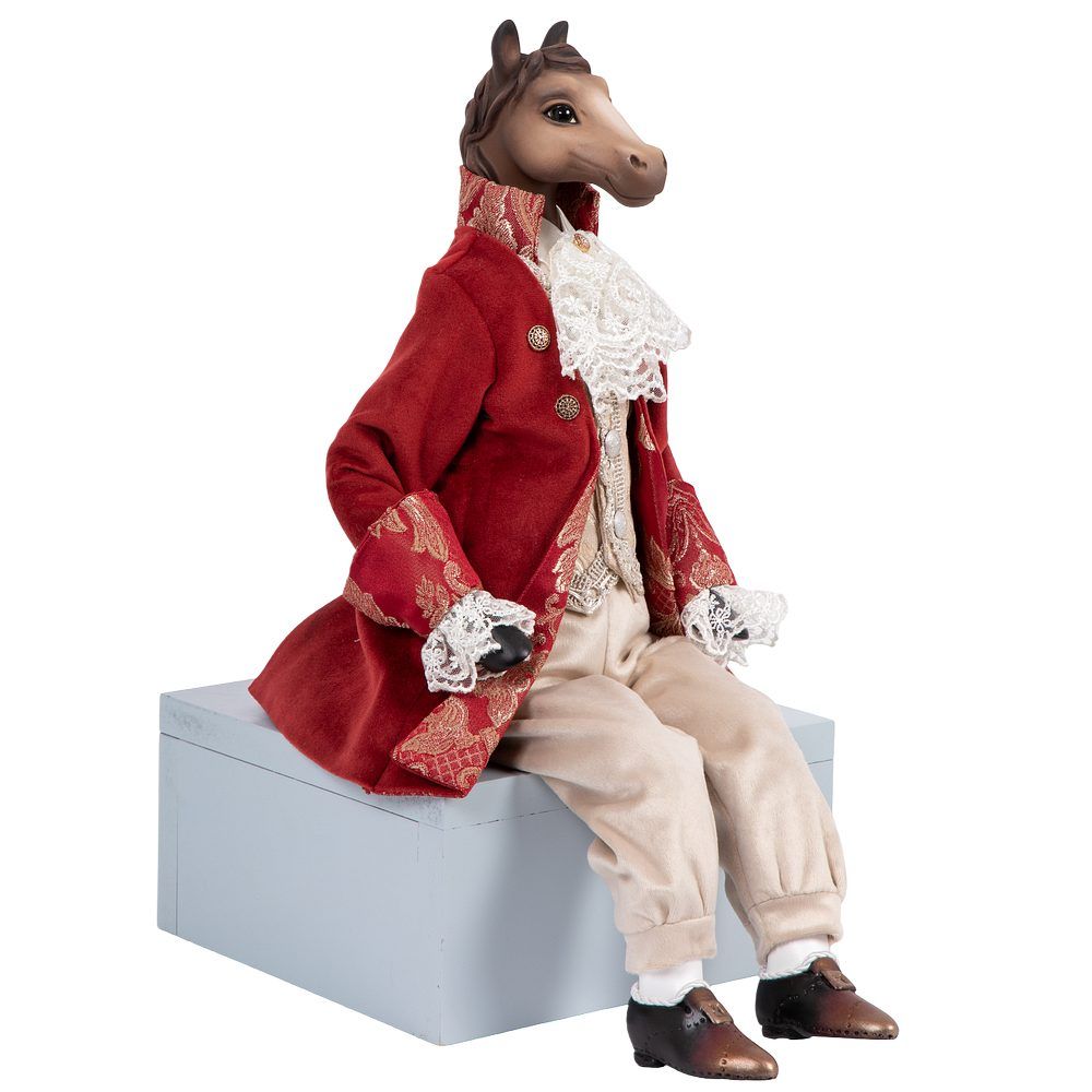 Кукла интерьерная коллекционная Конь лорд Эдвард