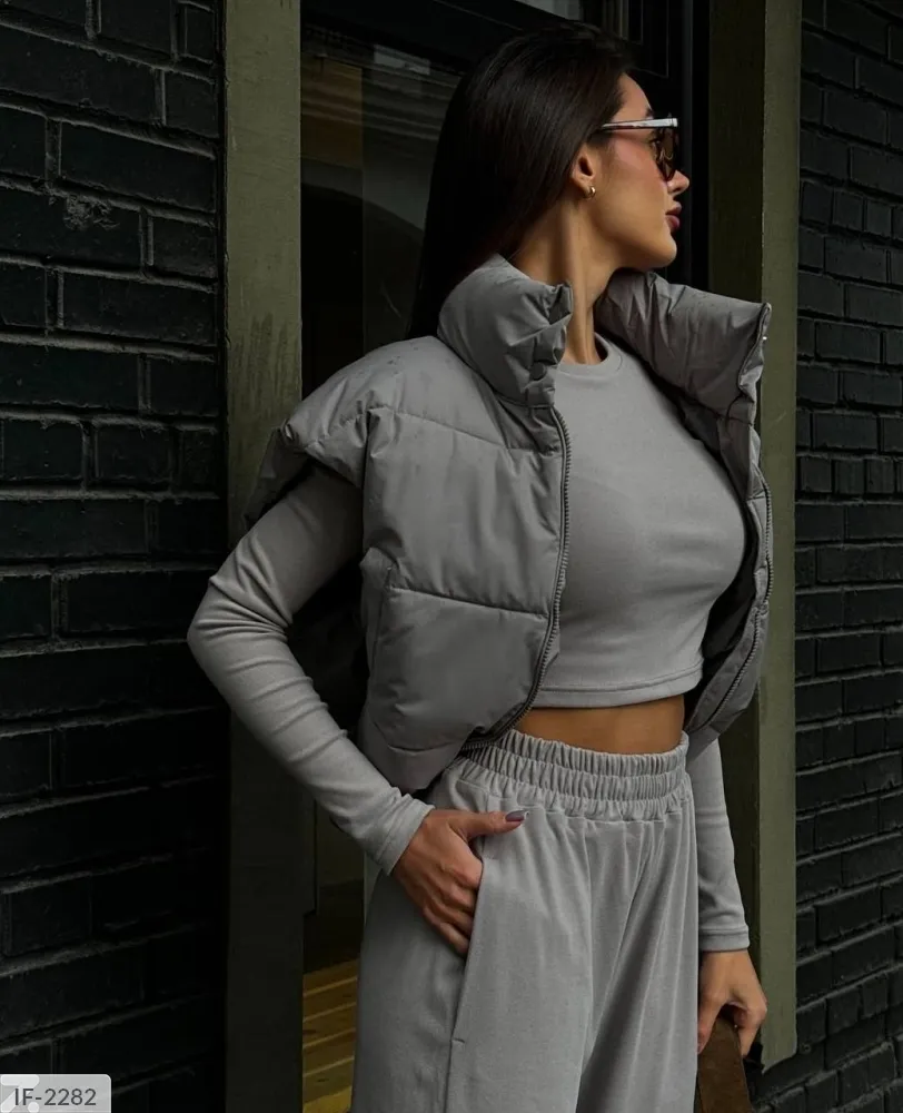 Жилет KE-1874 Фабрика Моды