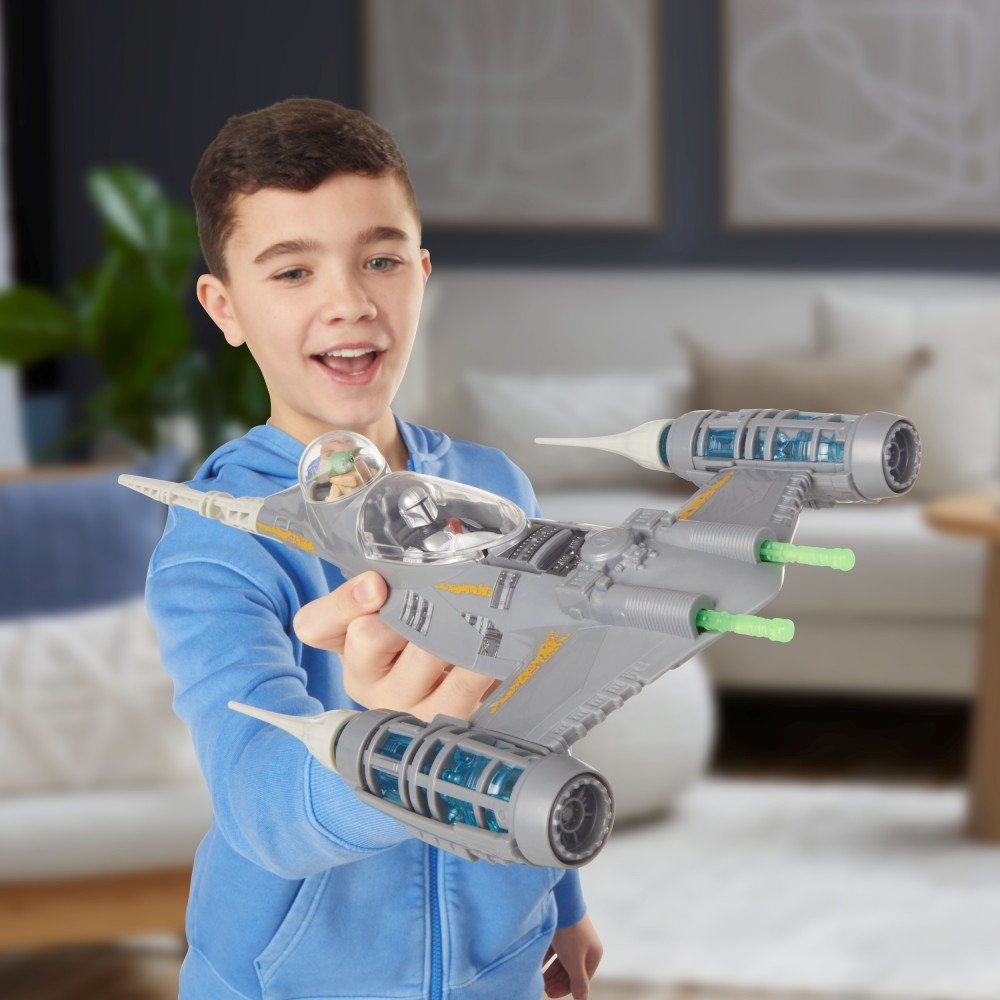 Игровой набор Hasbro Star Wars 1467 F9950 Мандалорианский истребитель N-1 с фигурками F9950 — фото 12