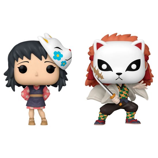 Фигурка Funko POP! Animation Demon Slayer Makomo & Sabito NYCC23 (Exc) 2PK 71762 / Фигурка Фанко ПОП! по мотивам аниме "Клинок, уничтожающий демонов", Сабито и Макомо