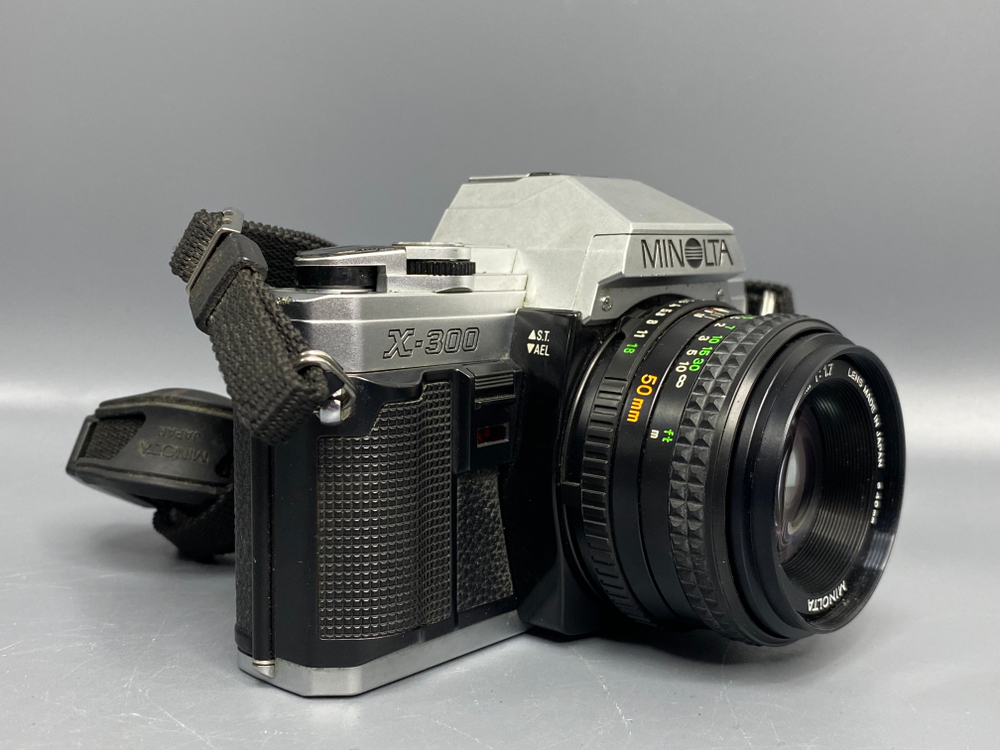 Minolta X-300 kit Minolta MD Rokkor 50mm 1.7