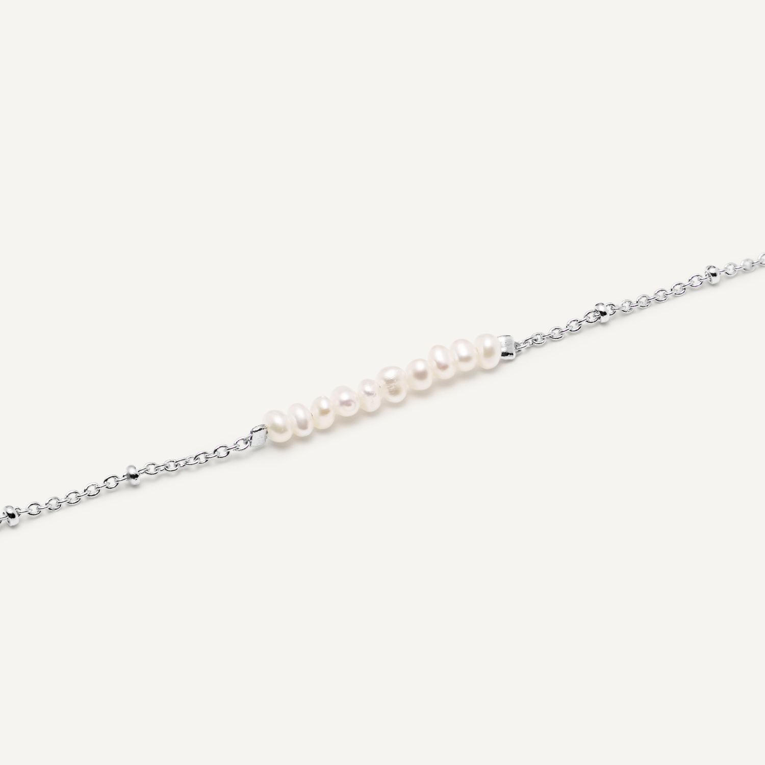 Браслет Pearly Cord Bracelet – Silver