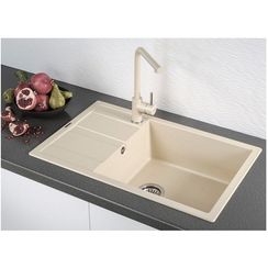 Мойка SCHOCK Optima 60D Max Cristalite лунный камень