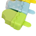 Ластик "Мороженое" в пластиковом держателе, 4 цв микс , С-40399