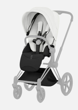 Коляска Cybex Priam V Matt Black Style 2 в 1 Off White
