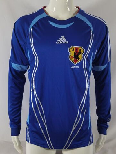 Домашняя ретро форма с длинными рукавами сборной Японии 2006