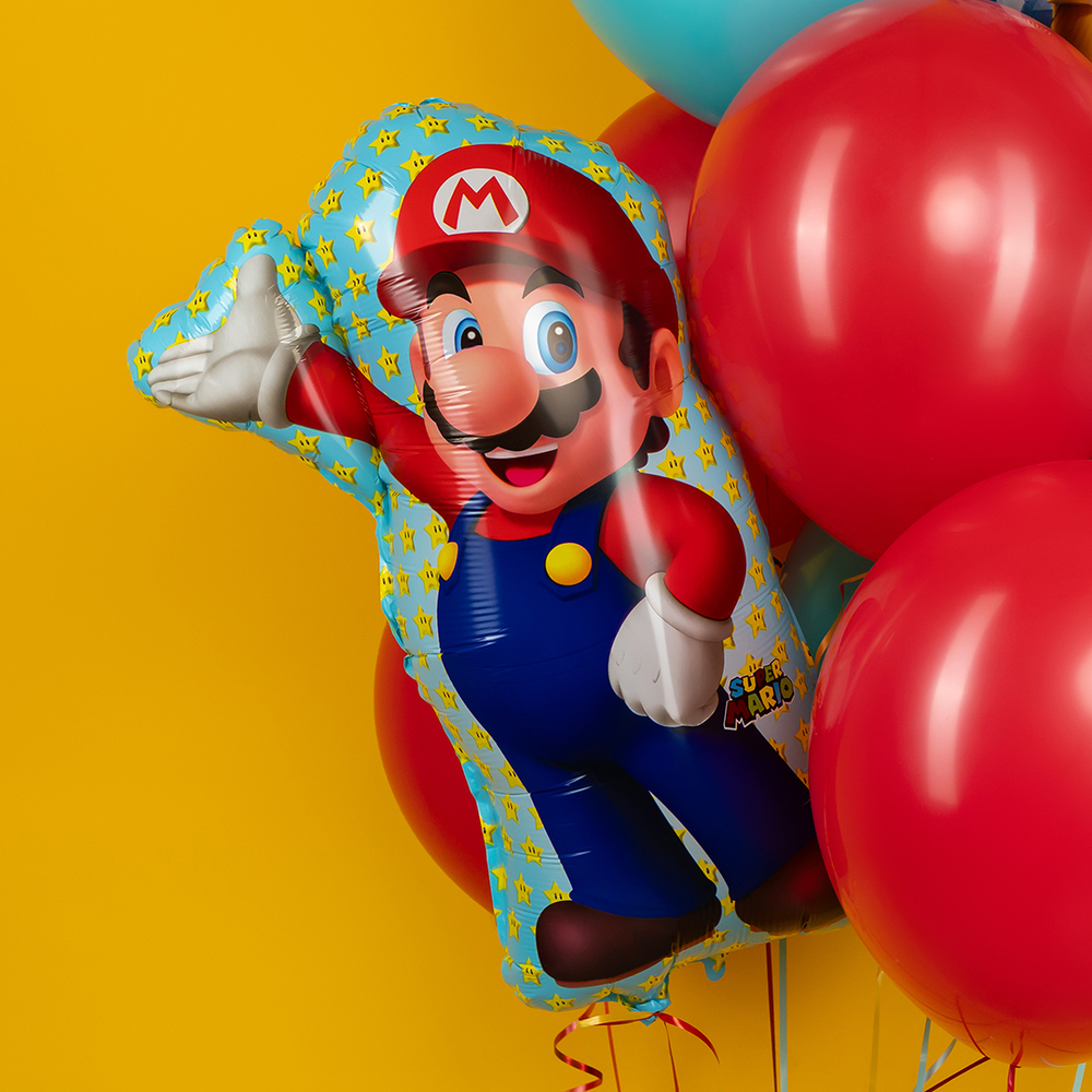 Шар (27''/69 см) Фигура, Водопроводчик Марио