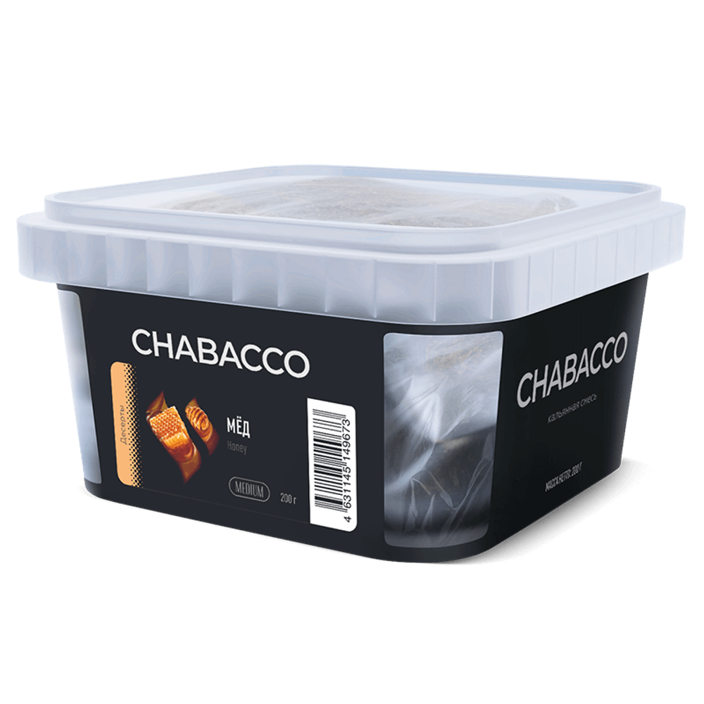 Бестабачная смесь для кальяна Chabacco Medium - Honey (Мед) 200 гр.