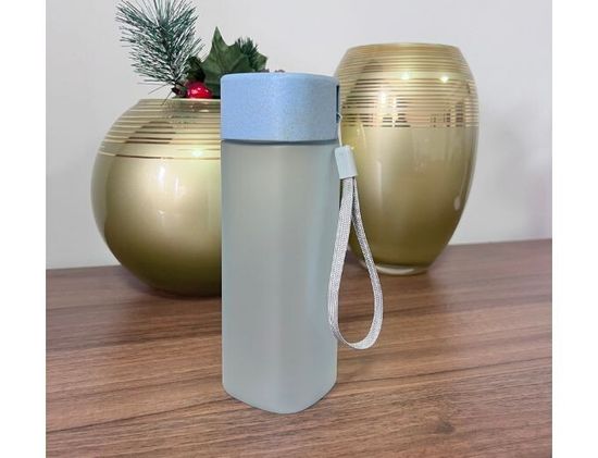 Бутылка для воды 420 ml YOGA, голубой