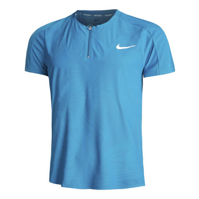 Мужское теннисное поло Nike Dri-Fit Court Slam Ultra MB Polo Men - Petrol