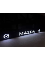 Рамка для номера с подсветкой. Mazda.