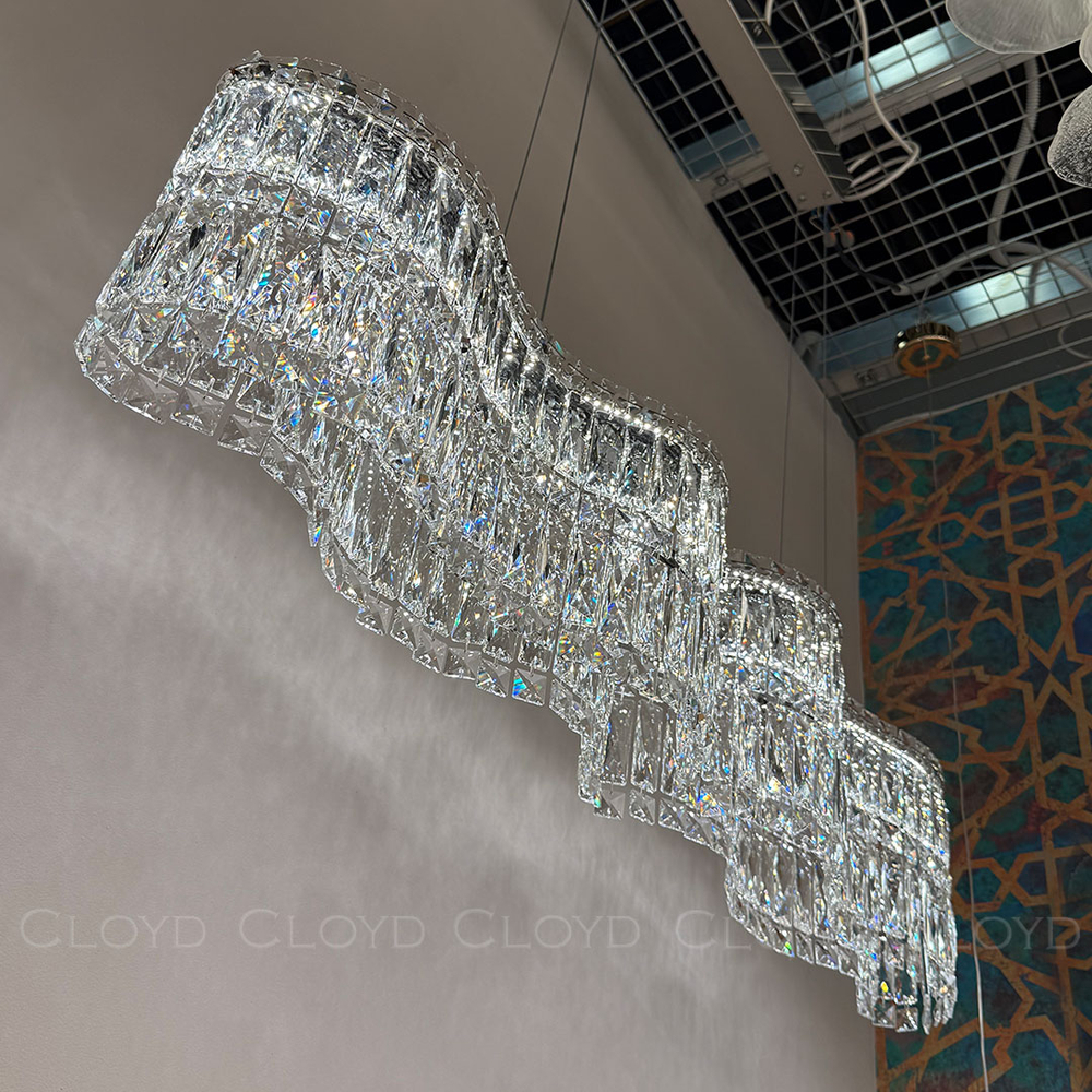 Люстра Cloyd ANTREA-B C1 / шир. 100 см - хром (арт.11629)