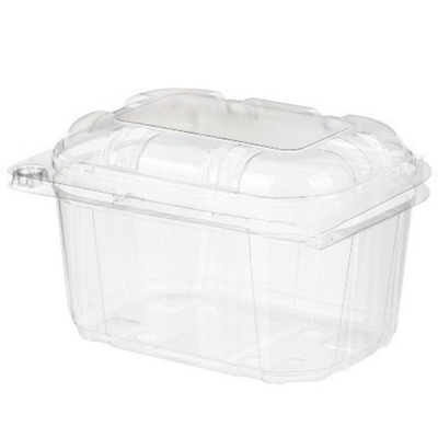 Емкость перфорированная для черри и ягод с крышкой 250 г РКП-250 прозрачная (720 шт.) 1920804 Комус