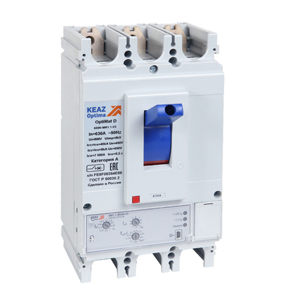 Выключатель автоматический OptiMat D400N-MR2-У3 КЭАЗ