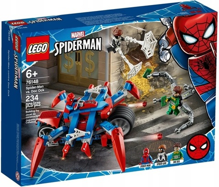 Конструктор LEGO Super Heroes 76148 Человек-Паук против Дока Ока