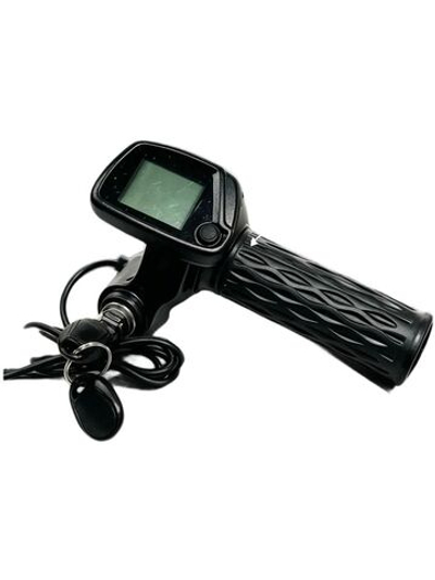 Ручка газа с дисплеем и замком зажигания 7pin для Kugoo Wish 01