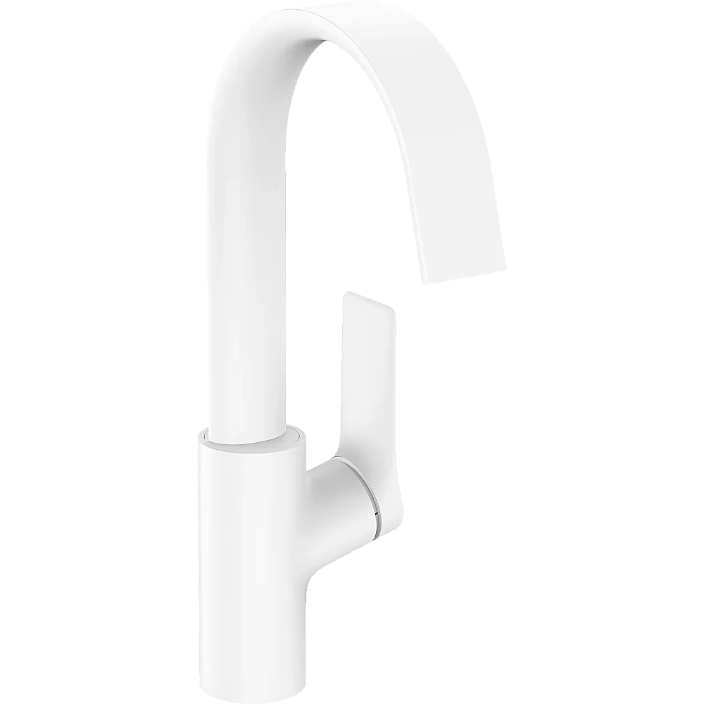 Смеситель для раковины Hansgrohe Vivenis 75030700 белый матовый
