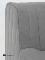 Бескаркасное кресло БайСофт (серый)