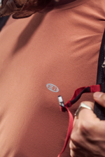 Лонгслив Nothomme Blue Drawstring Training "Orange"