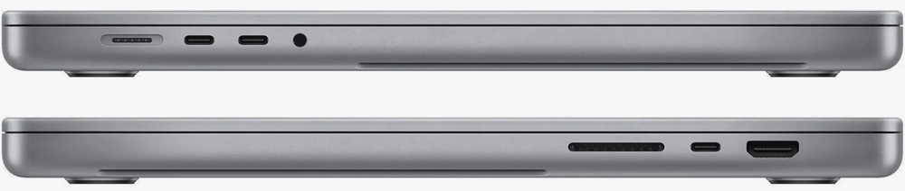 16" Ноутбук MacBook Pro 16 2023 Space Gray (3456×2234, Apple M2 Pro, RAM 16ГБ,SSD 512ГБ, Apple M2 19-Core GPU, MacOS)