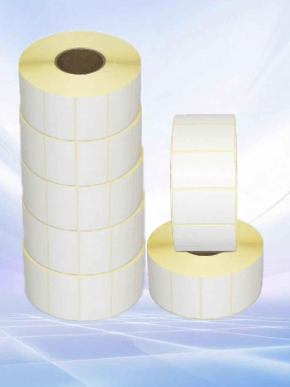 Самоклеящиеся термоэтикетки ТОП 43x25мм 80 рулонов по 1200шт