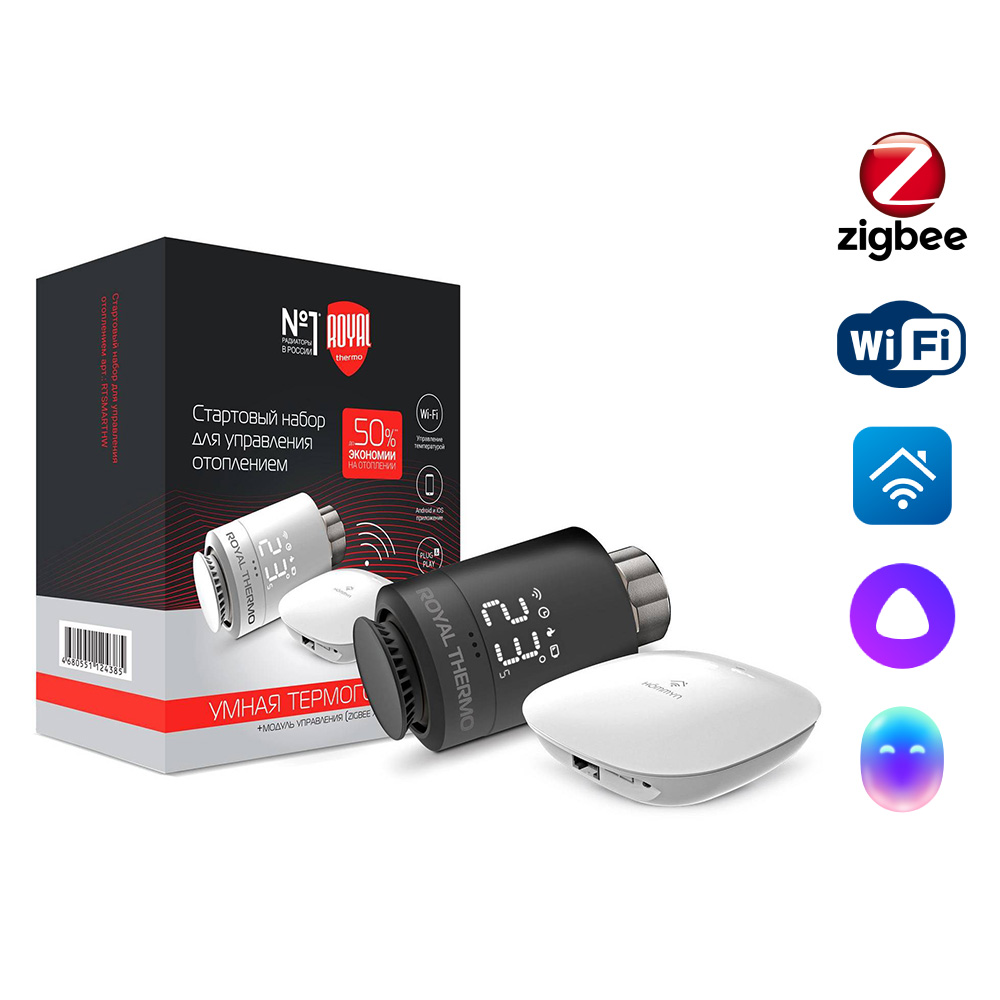 Термостат радиаторный электронный Royal Thermo Smart Heat