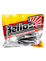 Виброхвост Helios Liny Catcher 2,35"/6 см Dark Star 12шт. (HS-5-047)