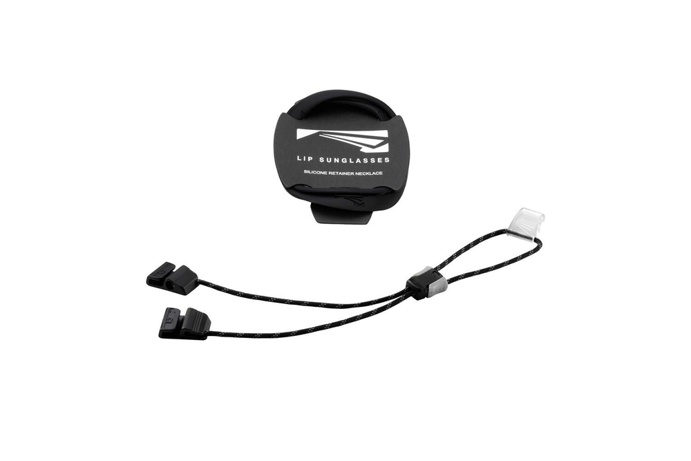Система страховочного шнурка LiP / Leash W & Necklace Set / Rubber Necklace - Black Lens