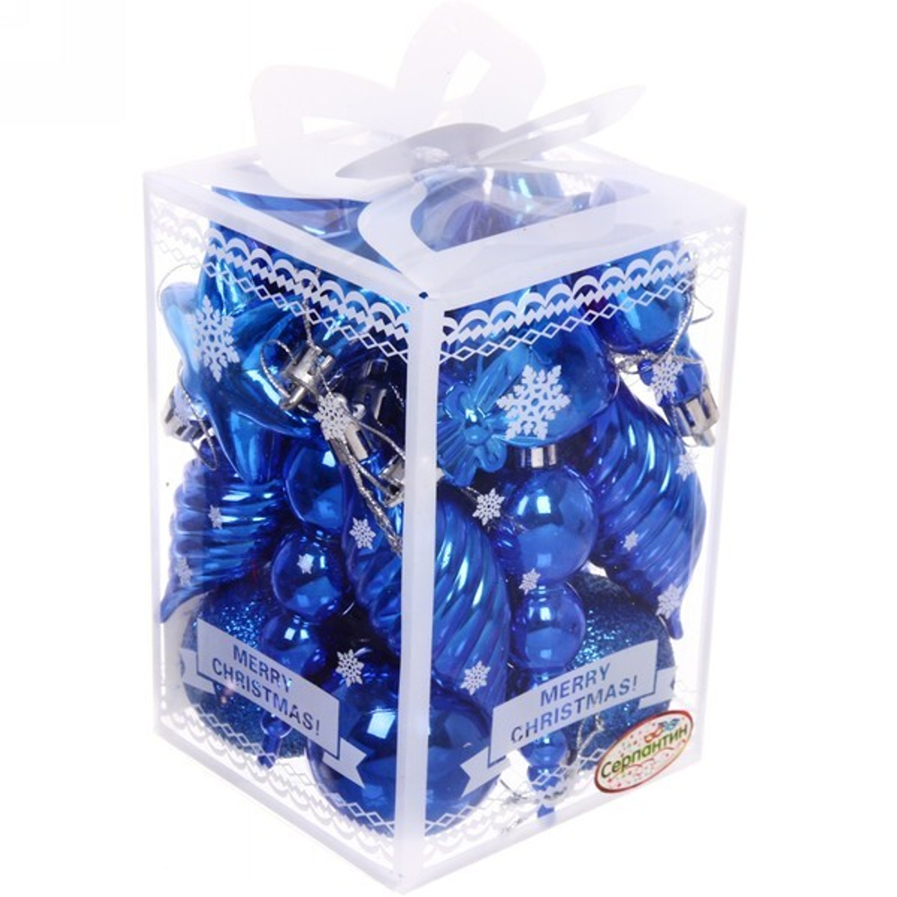 Набор украшений «Карнавал» (21 предмет), синий