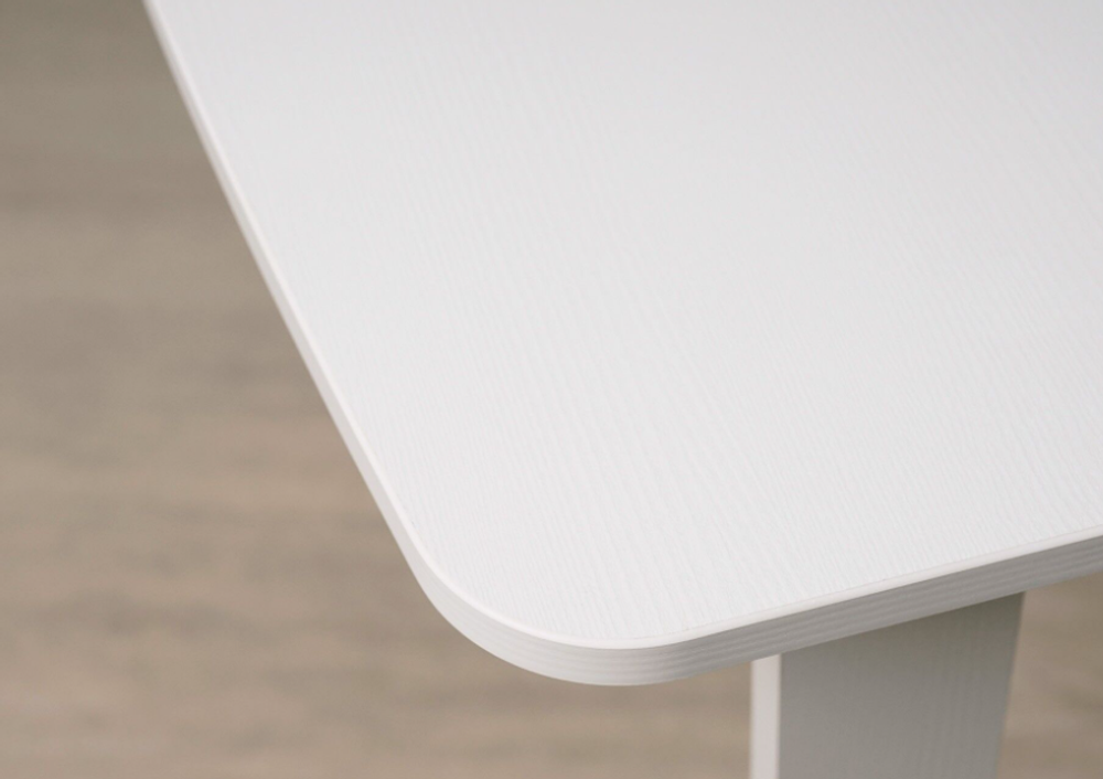 Колибри-14 (DaVita) Стол-книжка (белый шпон)