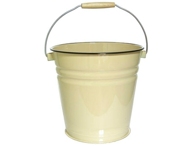 Ведро 12л эмалированное без крышки без рисунка
