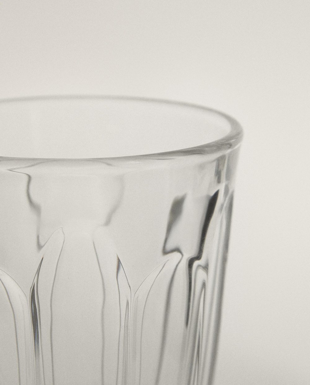 Zara Home стакан из стекла, цвет прозрачный, 7.8 см