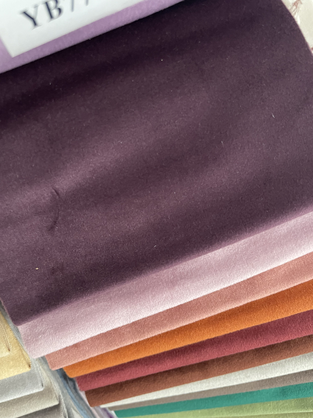 Брахат оптом 777-63 цвет баклажан живое фото