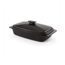 Кассероль прямоугольная керамическая с крышкой, 42x22.5x13 см, Weber