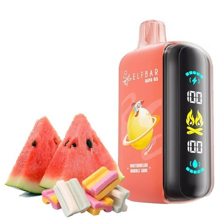 ELF BAR RAYA D3 - Watermelon Bubble Gum (5% nic)