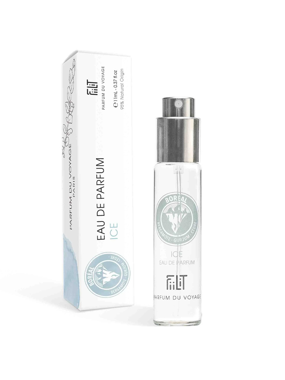 Fiilit Parfum Du Voyage ICE - BOREAL unisex 11ml edp